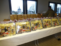 Distribution des colis de Noël